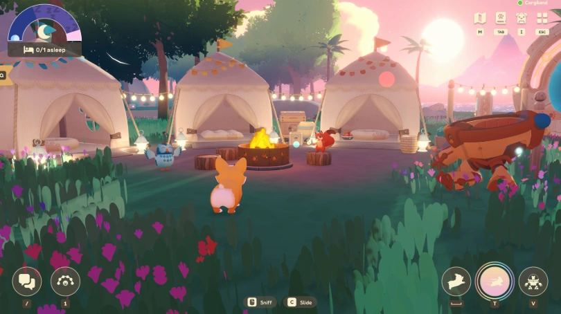 Animalkind gameplay preview — cozy building and village life